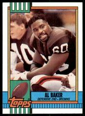 Al Baker Football Cards 1990 Topps Prices