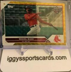 Miguel Bleis [Foilfractor] #PD-95 Baseball Cards 2023 Topps Pro Debut Prices