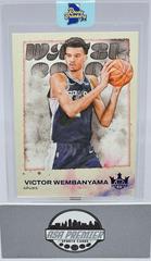 Victor Wembanyama [Sapphire] #1 Basketball Cards 2023 Panini Court Kings Water Color Prices