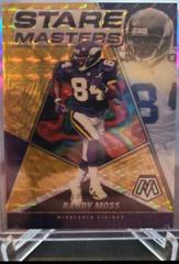 Randy Moss [Gold] #SM-22 Football Cards 2022 Panini Mosaic Stare Masters Prices