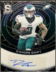 D'Andre Swift [Hyper] #2 Football Cards 2023 Panini Spectra Signature Prices