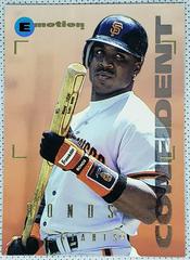 Barry Bonds Baseball Cards 1995 Emotion Prices