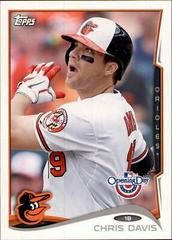 Chris Davis #78 Baseball Cards 2014 Topps Opening Day Prices