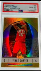 Vince Carter [Gold Refractor] Basketball Cards 2006 Finest Prices
