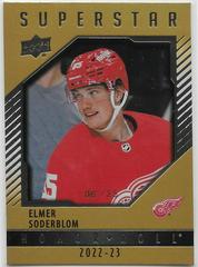 Elmer Soderblom [Gold] #HR55 Hockey Cards 2022 Upper Deck Honor Roll Prices