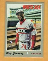 Eloy Jimenez [Throwback] #516 Baseball Cards 2019 Topps Heritage Prices