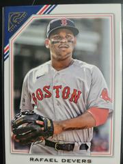 Rafael Devers #3 Baseball Cards 2022 Topps Gallery Prices