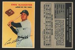 Enos Slaughter Baseball Cards 1954 Wilson Franks Prices