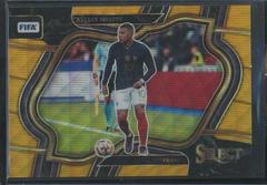 Kylian Mbappe [Gold Wave] #217 Soccer Cards 2022 Panini Select FIFA Prices