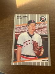 Eric King #136 Baseball Cards 1989 Fleer Prices