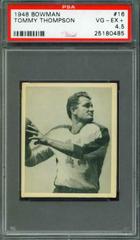 Tommy Thompson #16 Football Cards 1948 Bowman Prices