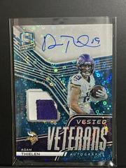Adam Thielen [Blue] #VV-AT Football Cards 2022 Panini Spectra Vested Veterans Patch Autographs Prices