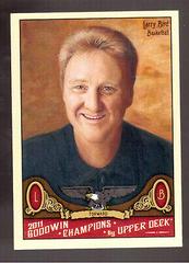 Larry Bird #37 Baseball Cards 2011 Goodwin Champions Prices