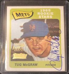 Tug McGraw #TT37R Baseball Cards 2001 Topps Team Legends Autograph Prices