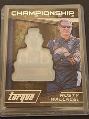 Rusty Wallace #CV4 Racing Cards 2016 Panini Torque Nascar Championship Vision Prices