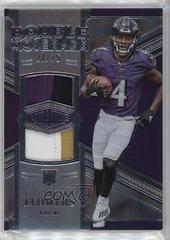 Zay Flowers #DC-11 Football Cards 2023 Panini Plates and Patches Double Coverage Prices