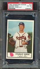 Charlie Gorin [Hand Cut] Baseball Cards 1955 Johnston Cookies Braves Prices