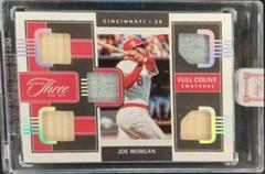 Barry Larkin [Gold] Baseball Cards 2022 Panini Three and Two Full Count Swatches Prices