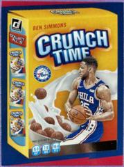 Ben Simmons #7 Basketball Cards 2020 Donruss Crunch Time Prices