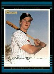 Justin Morneau [Gold] #299 Baseball Cards 2002 Bowman Prices