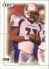 Willie Howard #33 Football Cards 2001 Sage Hit Prices