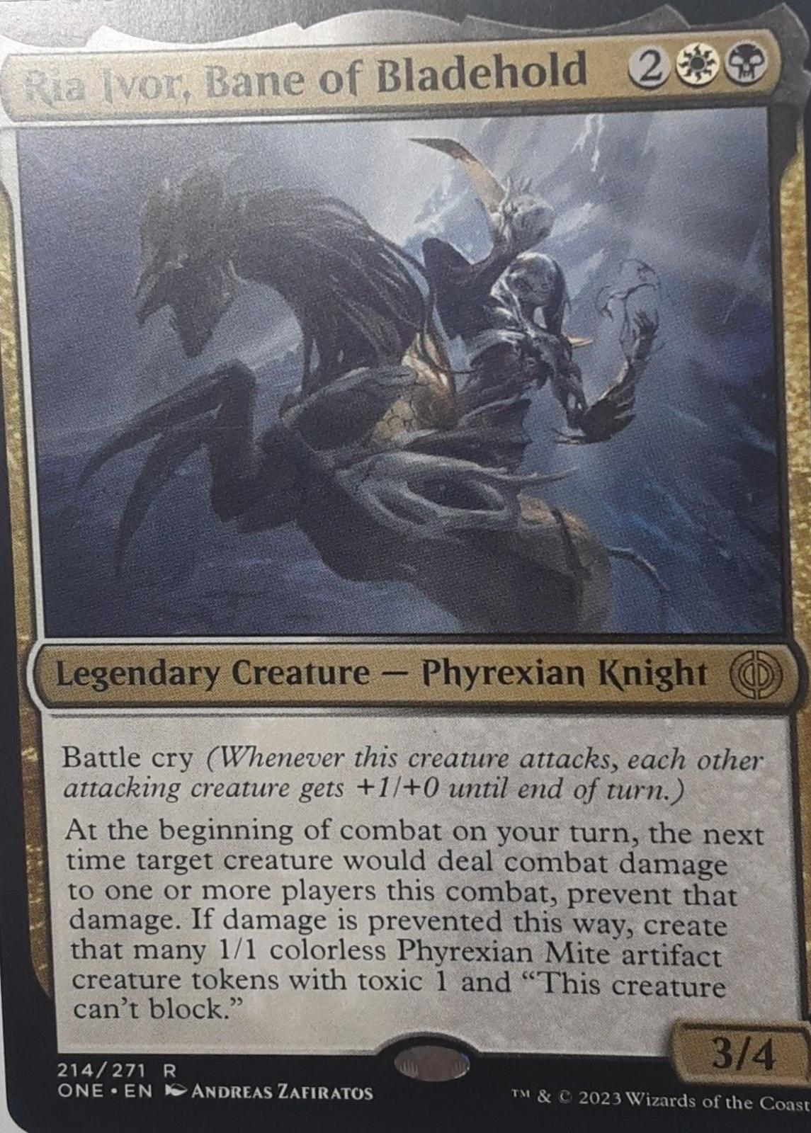 Ria Ivor, Bane of Bladehold #214 Prices | Magic Phyrexia: All Will Be ...