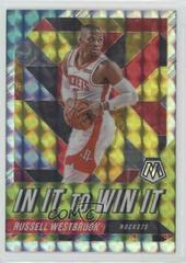 Russell Westbrook #9 Basketball Cards 2019 Panini Mosaic in It to Win It Prices