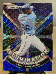 Randy Arozarena [Blue Wave Prizm] #IL-4 Baseball Cards 2021 Panini Prizm Illumination Prices