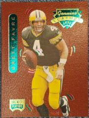 Brett Favre [Accent] #1 Football Cards 1996 Playoff Contenders Leather Prices