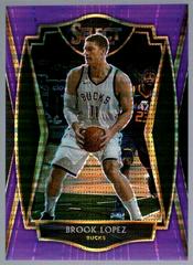 Brook Lopez [Neon Purple Pulsar] #152 Basketball Cards 2020 Panini Select Prices