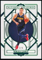 Nikola Jokic [Emerald] #2 Basketball Cards 2020 Panini National Treasures Prices