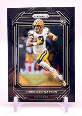 Christian Watson Football Cards 2022 Panini Chronicles Prizm Black Prices