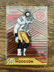 Rod Woodson [Red] Football Cards 2016 Panini Clear Vision Prices