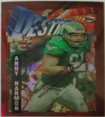 Andy Harmon [Refractor] #115 Football Cards 1996 Topps Finest Prices