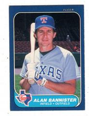 Alan Bannister #556 Baseball Cards 1986 Fleer Prices