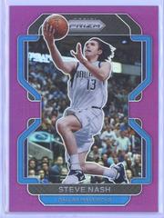 Steve Nash [Purple Prizm] #264 Basketball Cards 2021 Panini Prizm Prices