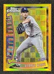 George Kirby [Gold] #YQ-30 Baseball Cards 2022 Topps Chrome Youthquake Prices