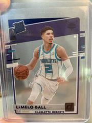 LaMelo Ball [Blue] Basketball Cards 2020 Panini Clearly Donruss Prices