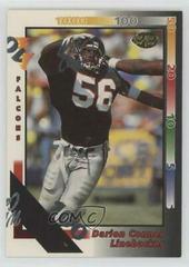 Darion Conner [100 Stripe] #372 Football Cards 1992 Wild Card Prices