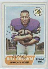 Bill Brown #133 Football Cards 1968 Topps Prices