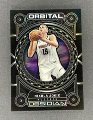 Nikola Jokic [Yellow] #23 Basketball Cards 2022 Panini Obsidian Orbital Prices