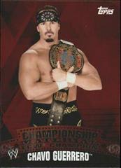 Chavo Guerrero #C21 Wrestling Cards 2010 Topps WWE Championship Material Prices