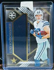 Luke Schoonmaker #23 Football Cards 2023 Panini Limited Unlimited Potential Prices