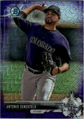 Antonio Senzatela Baseball Cards 2017 Bowman Mega Box Chrome Prospects Prices