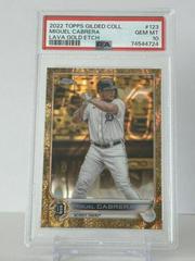 Miguel Cabrera [Lava Gold] #123 Baseball Cards 2022 Topps Gilded Collection Prices