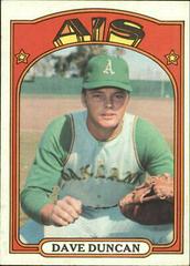 Dave Duncan #17 Baseball Cards 1972 Topps Prices