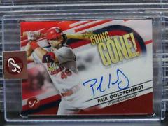 Paul Goldschmidt [Red] #GA-PG Baseball Cards 2023 Topps Pristine Going Gone Autographs Prices