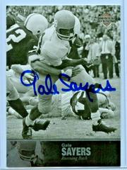 Gale Sayers Football Cards 2011 Upper Deck College Legends Autograph Prices