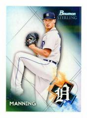 Matt Manning #BSP-13 Baseball Cards 2021 Bowman Sterling Prices