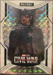 Chris Evans as Captain America [White Diamond] #104 Marvel 2022 Allure Prices